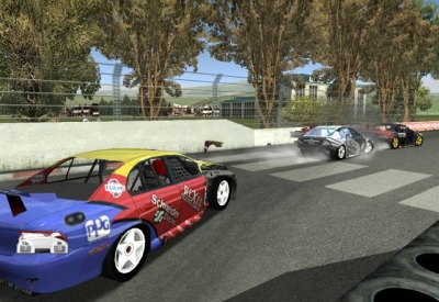 Screen ze hry Pro Race Driver