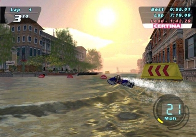 Screen ze hry Splashdown