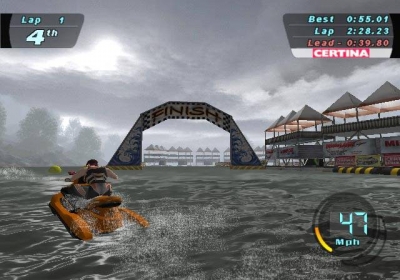 Screen ze hry Splashdown