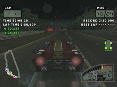Screen ze hry Le Mans 24 Hours