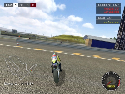 Screen ze hry MotoGP 2