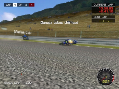 Screen ze hry MotoGP 2