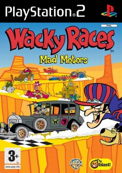 Artwork ke he Wacky Races: Mad Motors