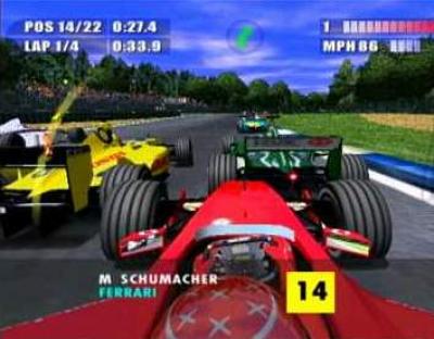 Screen ze hry Formula One 2002