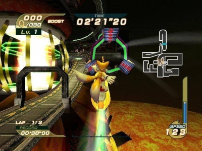 Screen ze hry Sonic Riders
