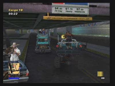 Screen ze hry RoadKill