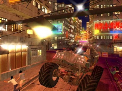 Screen ze hry Wreckless: The Yakuza Missions