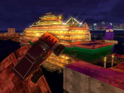 Screen ze hry Wreckless: The Yakuza Missions