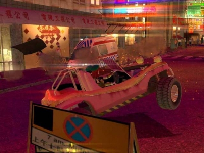 Screen ze hry Wreckless: The Yakuza Missions