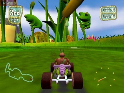 Screen ze hry Antz Extreme Racing