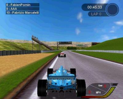 Screen ze hry Formula Challenge