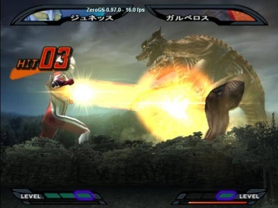 Screen ze hry Ultraman Nexus