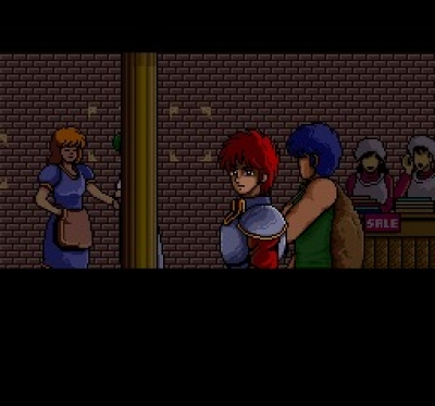 Screen ze hry Ys III: Wanderers from Ys