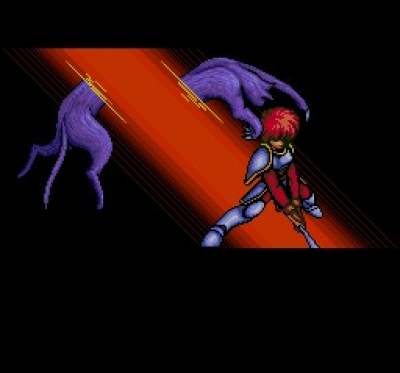 Screen ze hry Ys III: Wanderers from Ys