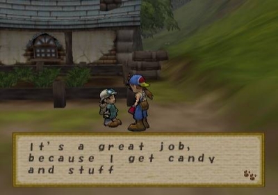 Screen ze hry Harvest Moon: Save the Homeland
