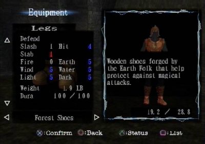 Screen ze hry Kings Field: The Ancient City