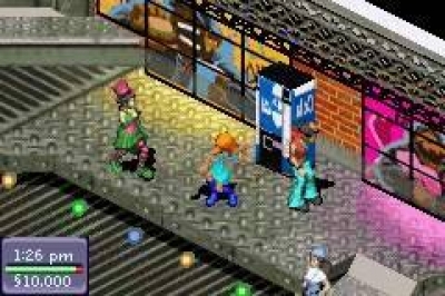 Screen ze hry Urbz: Sims in the City, The