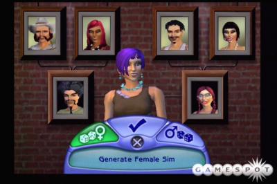 Screen ze hry The Sims 2