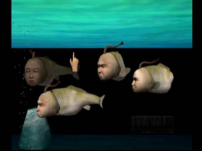 Screen ze hry Seaman