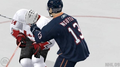 Screen ze hry NHL 09