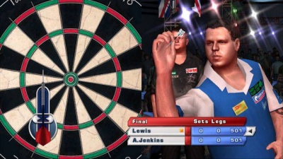 Screen ze hry PDC World Championship Darts 2008