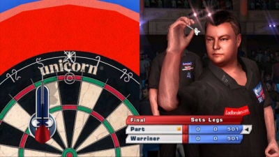 Screen ze hry PDC World Championship Darts 2008