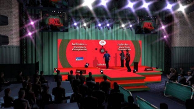 Screen ze hry PDC World Championship Darts 2008