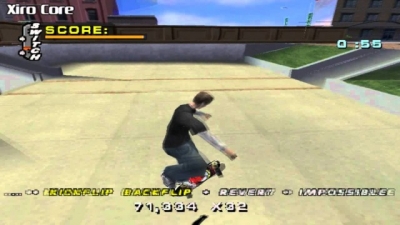 Screen ze hry Tony Hawks Pro Skater 4