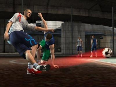Screen ze hry FIFA Street 2