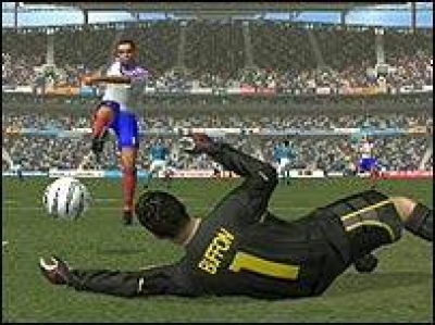 Screen ze hry World Tour Soccer 2005