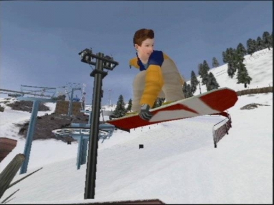 Screen ze hry Shaun Palmers Pro Snowboarder