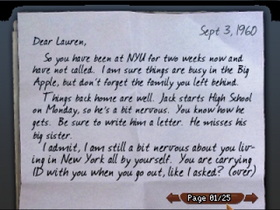 Screen ze hry Blackwell Legacy, The