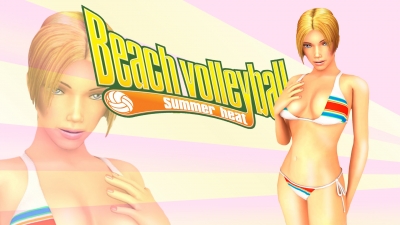 Artwork ke he Summer Heat Beach Volleyball