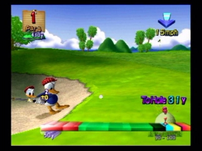Screen ze hry Disney Golf