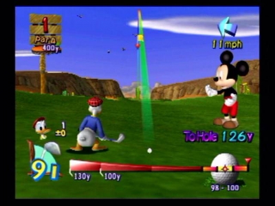 Screen ze hry Disney Golf
