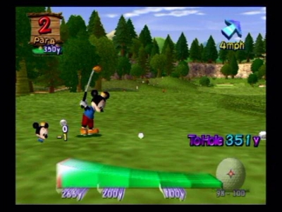 Screen ze hry Disney Golf