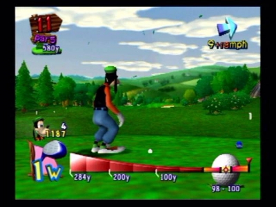 Screen ze hry Disney Golf