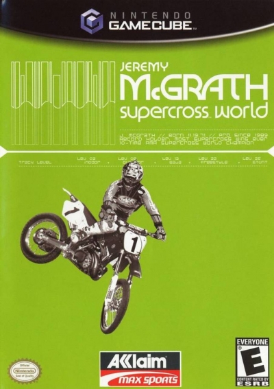 Artwork ke he Jeremy McGrath Supercross World