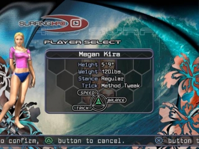 Screen ze hry Surfing H3O