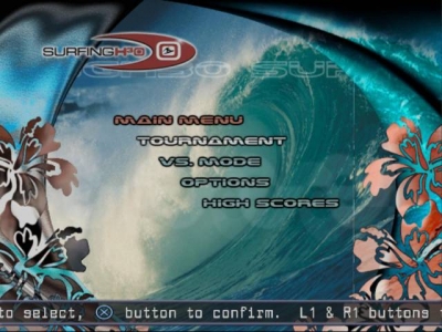 Screen ze hry Surfing H3O