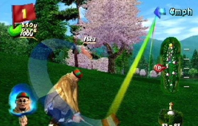 Screen ze hry Swing Away Golf