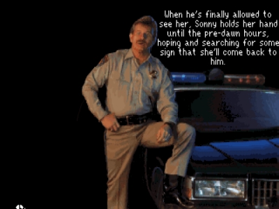 Artwork ke h�e Police Quest III: The Kindred