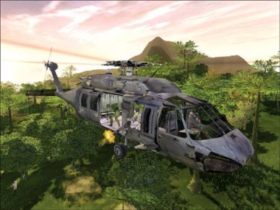 Screen ze hry Delta Force: Black Hawk Down -- Team Sabre