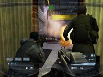 Screen ze hry Tom Clancys Rainbow Six: Lockdown