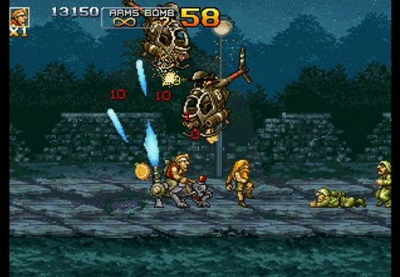 Screen ze hry Metal Slug 4