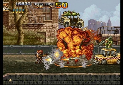 Screen ze hry Metal Slug 4