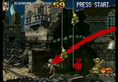 Screen ze hry Metal Slug 4