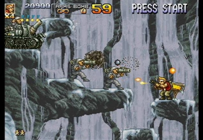 Screen ze hry Metal Slug 4
