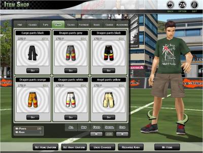 Screen ze hry KICKS online