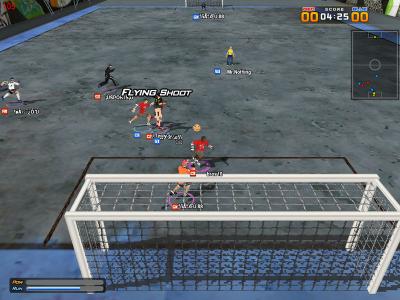 Screen ze hry KICKS online